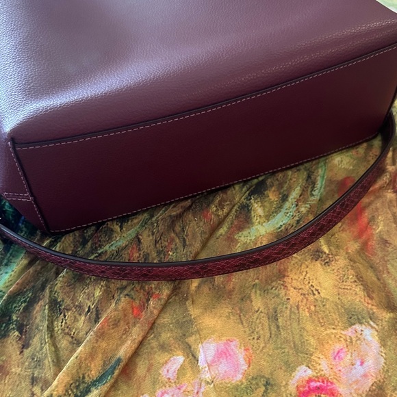 Coach Maroon Crossbody Bag - Picture 5 of 8